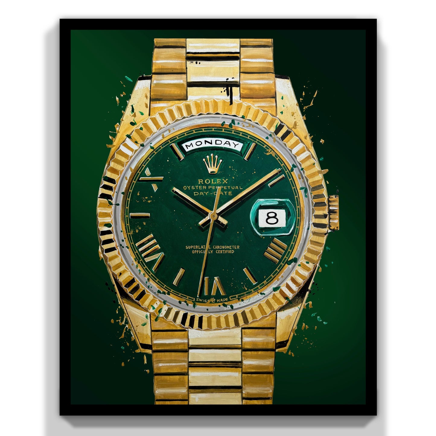 Green & Gold DayDate Special Edition