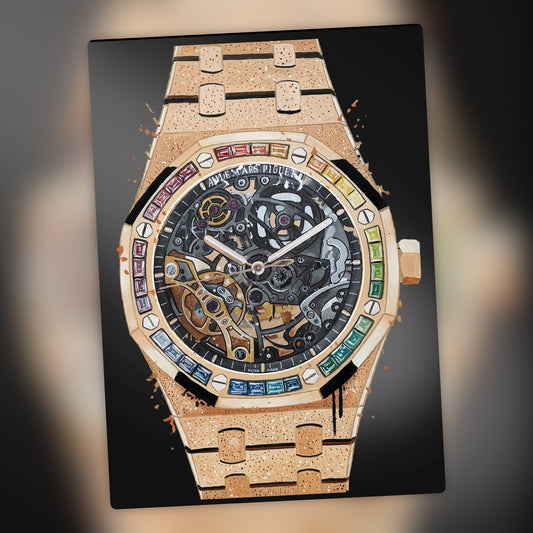 Frosted Rainbow 41mm (055)