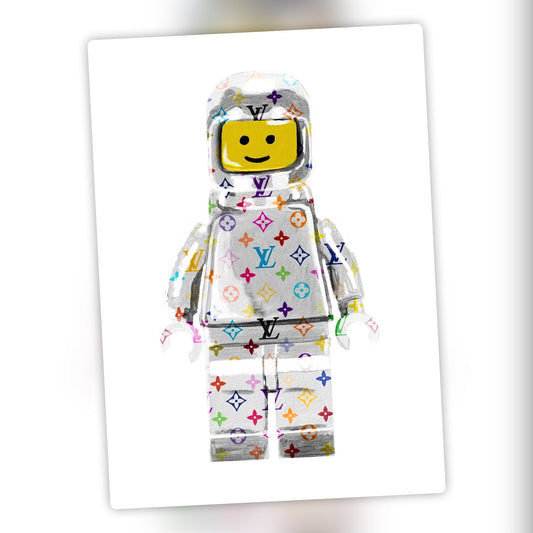 LV Rainbow Lego Grey