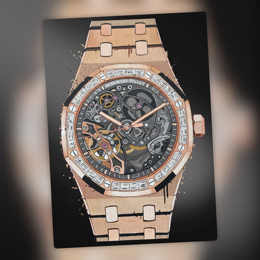 AP Skeleton Rose Diamonds (056)