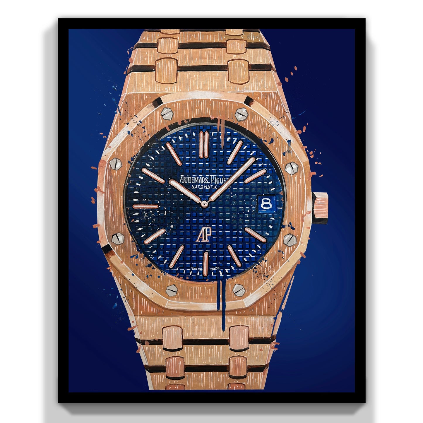 AP Royal Oak Rose Blue Special Edition