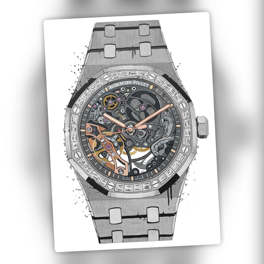 AP Steel Skeleton Diamonds