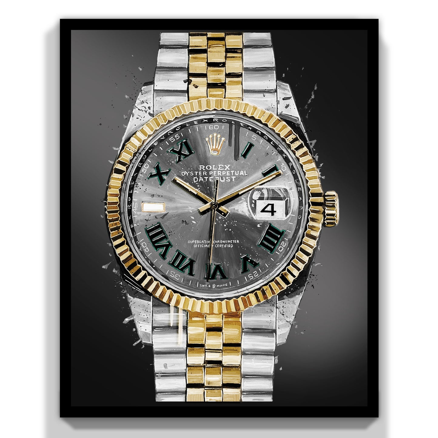 Wimbledon Bi Metal Fluted Jubilee