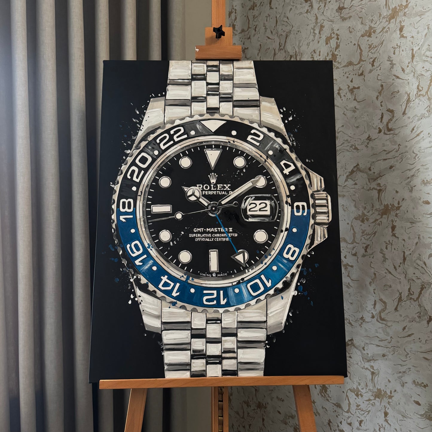 Batgirl Original Painting