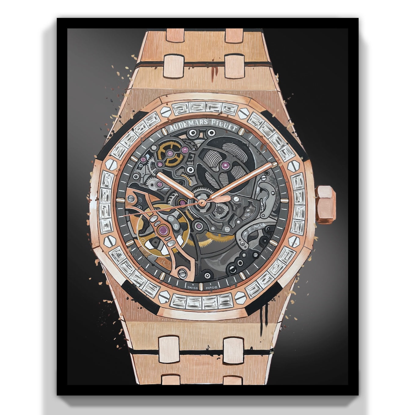 AP Skeleton Rose Diamonds (056)