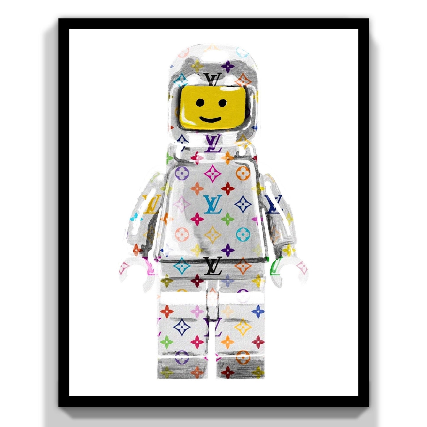 LV Rainbow Lego Grey