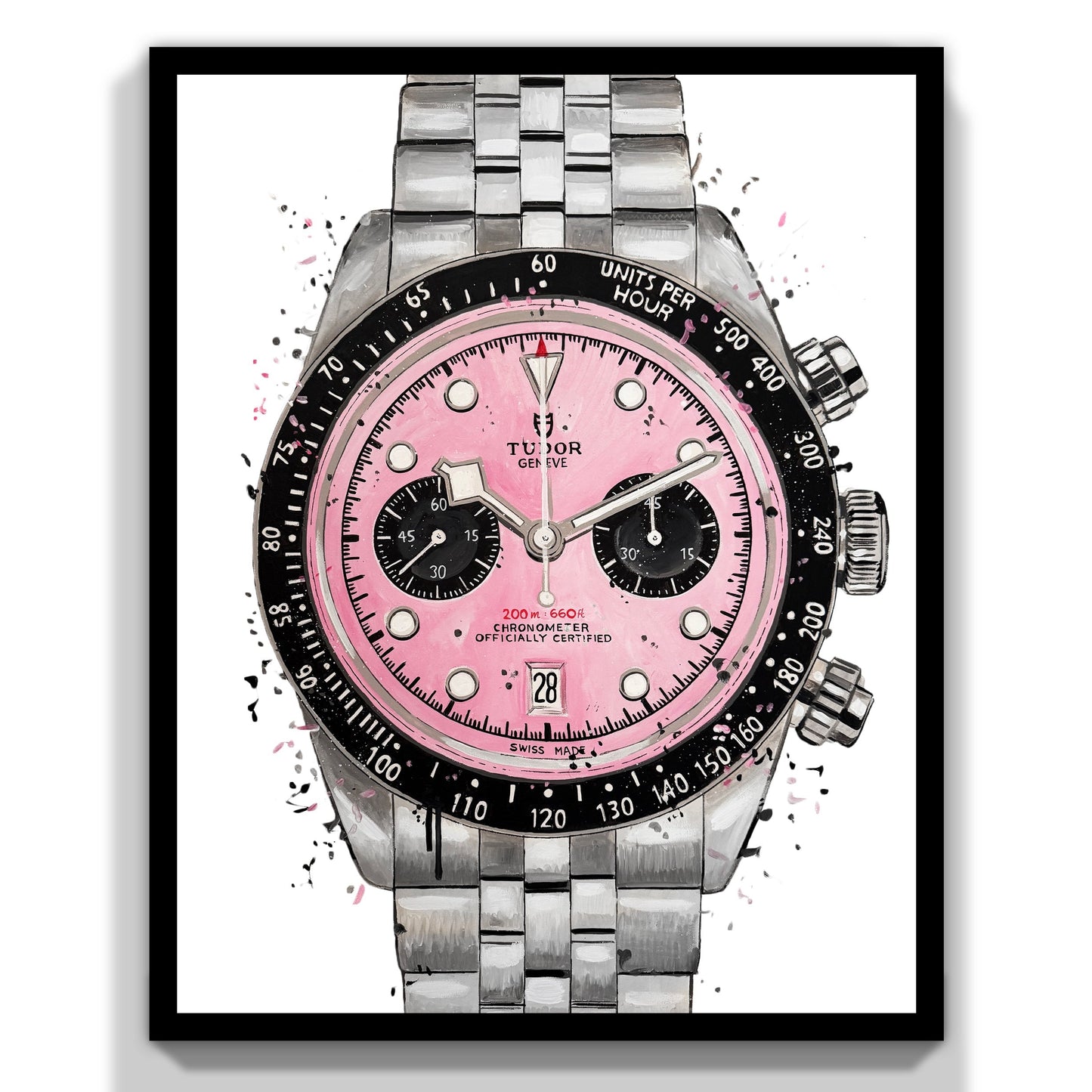 Black Bay Chrono Pink