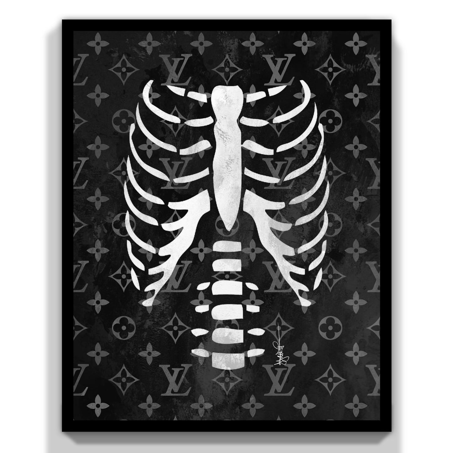 LV Skeleton Black