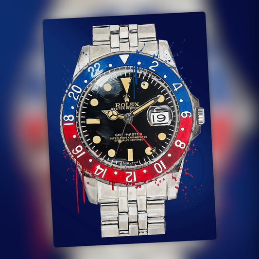 Vintage Pepsi 1966 Gilt Dial Special Edition