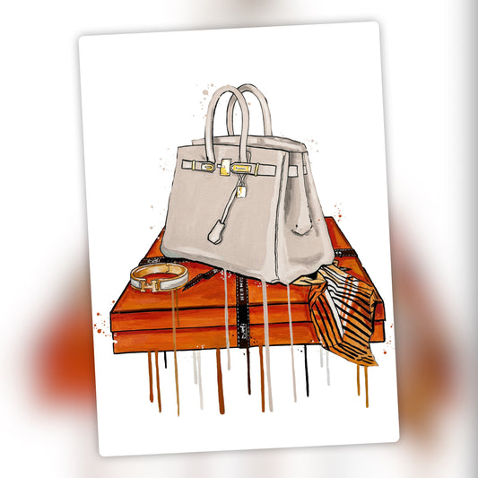 Birkin 25 Light Grey