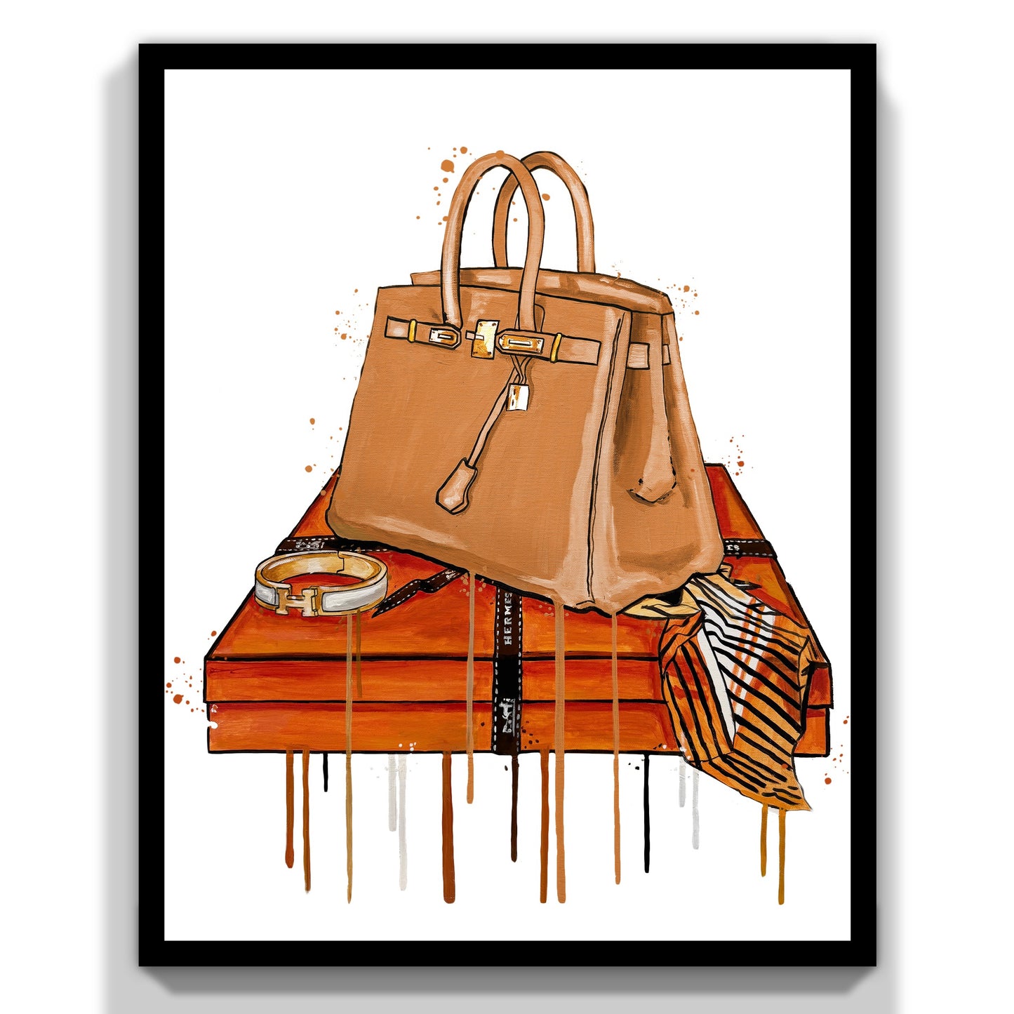 Birkin 25 Brown