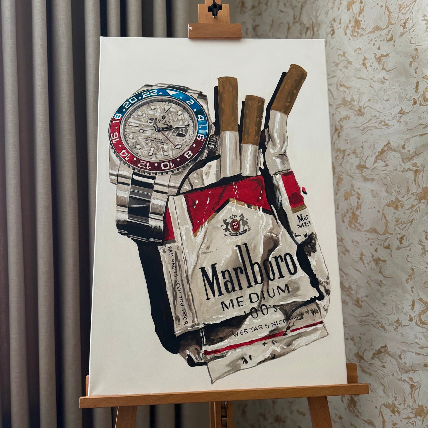 Bad Habits Original Painting