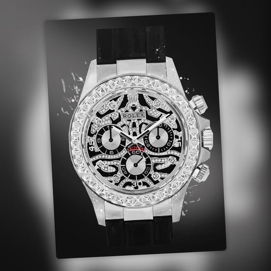 Eye of the Tiger White Gold