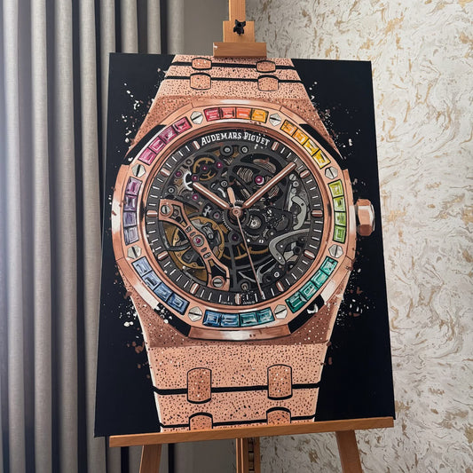 AP Skeleton Rose Frosted Rainbow