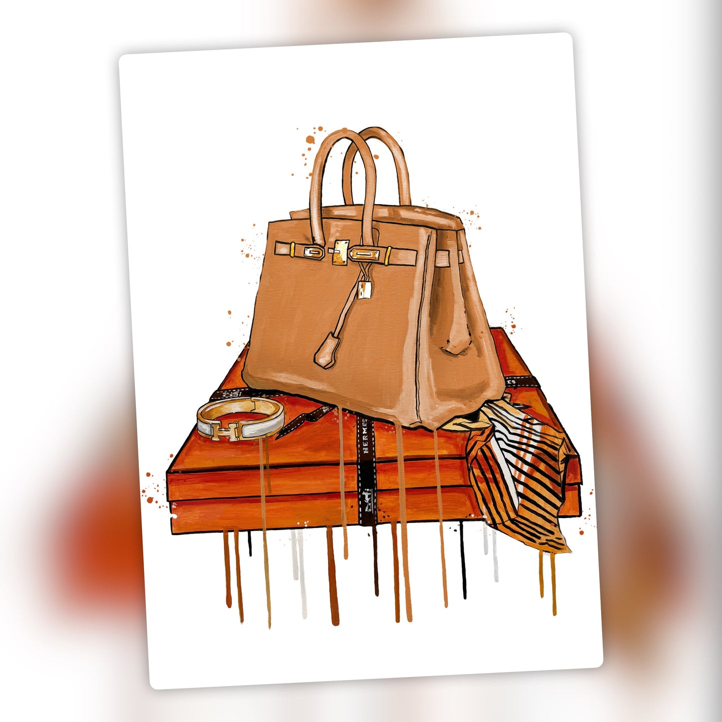 Birkin 25 Brown