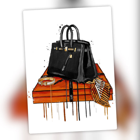 Birkin 25 Noir