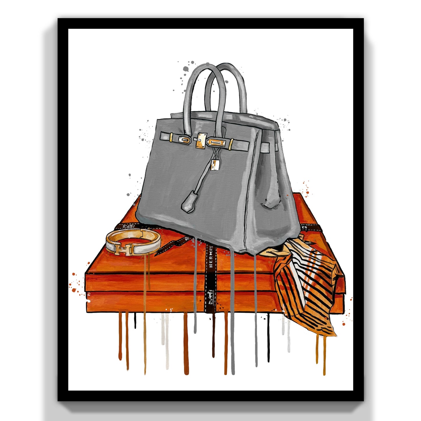 Birkin 25 Grey