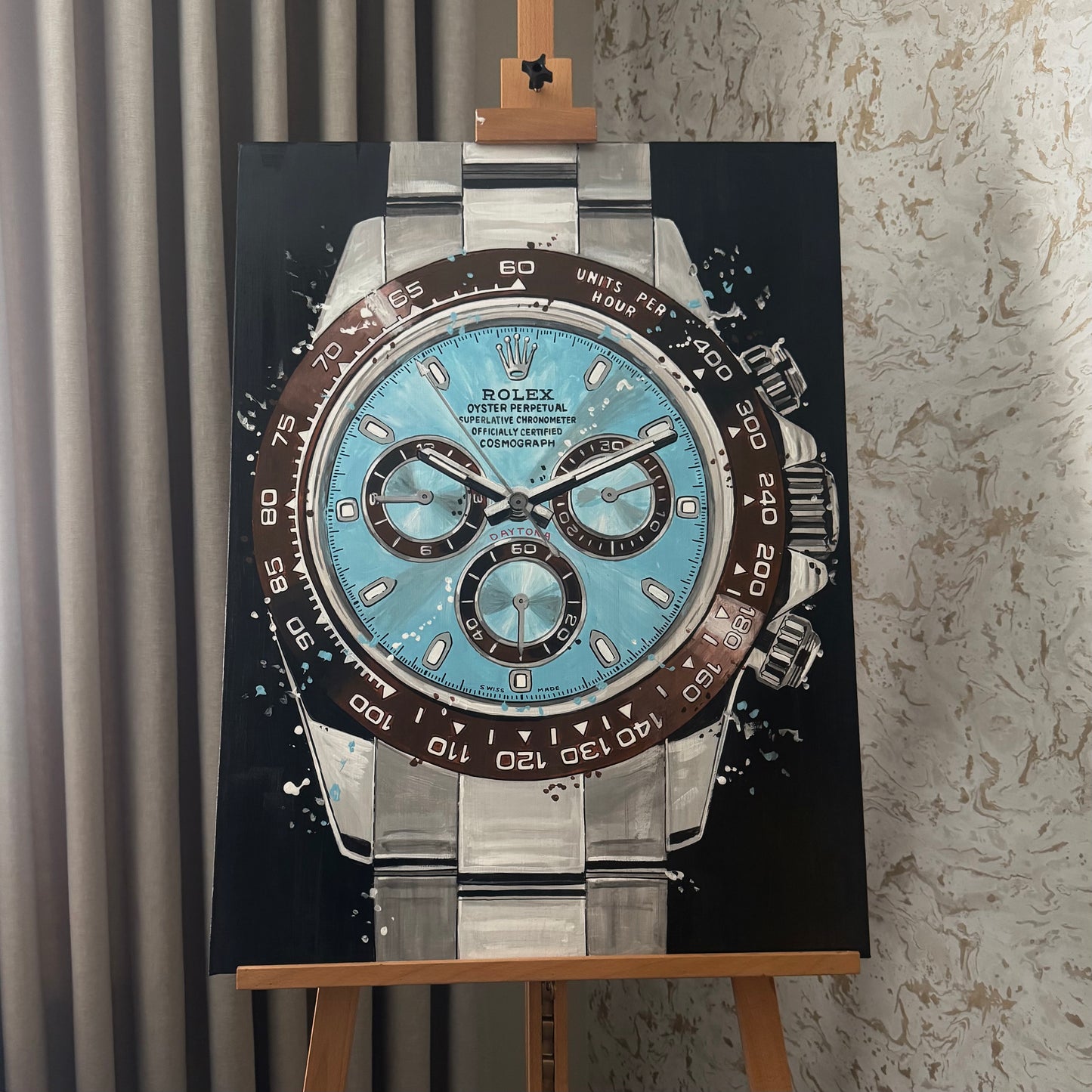 Platinum Daytona Original Painting