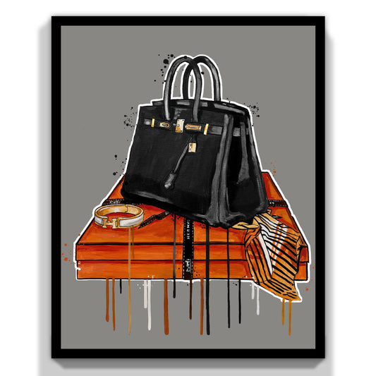 Birkin 25 Noir