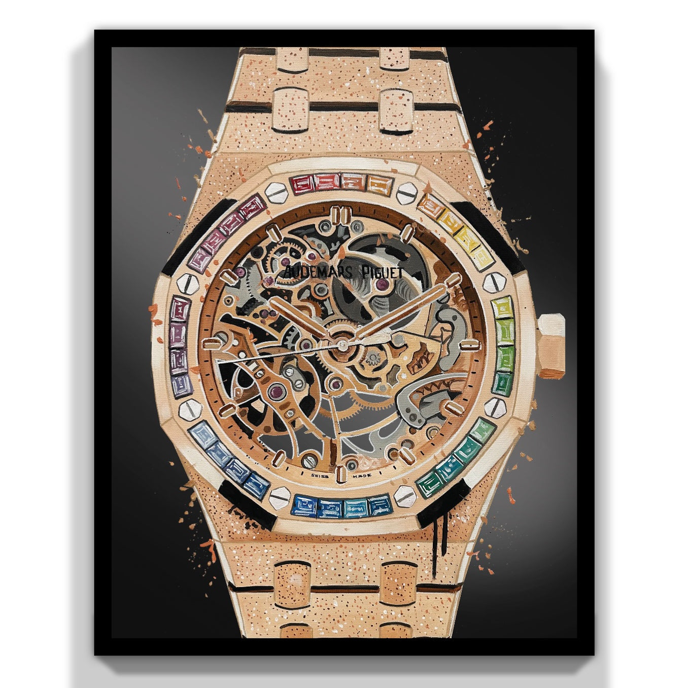 Frosted Rainbow 37mm (054)
