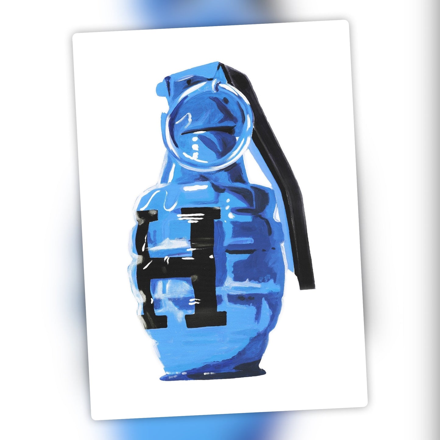 Hermes Grenade Blue (085)