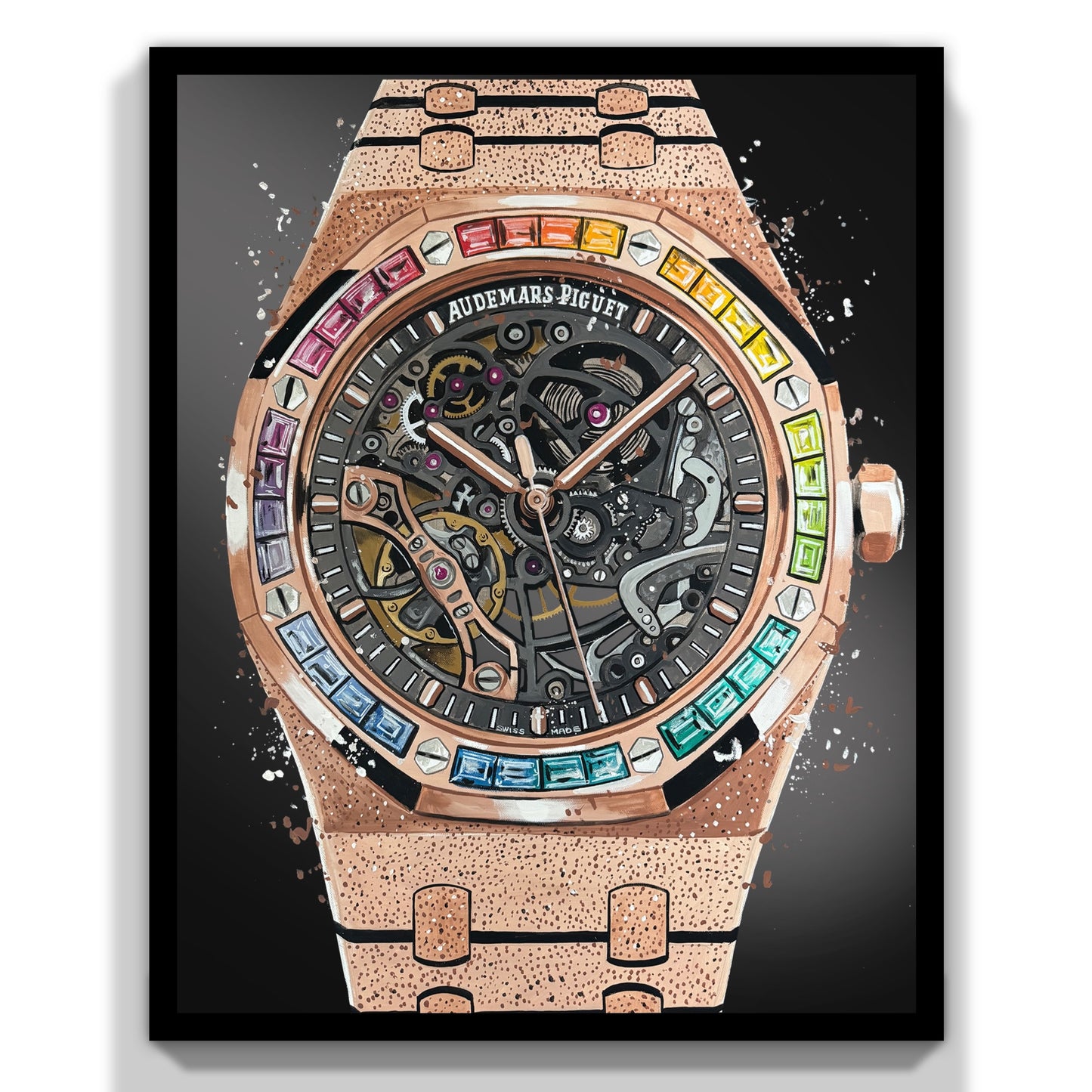 Rose Frosted Rainbow