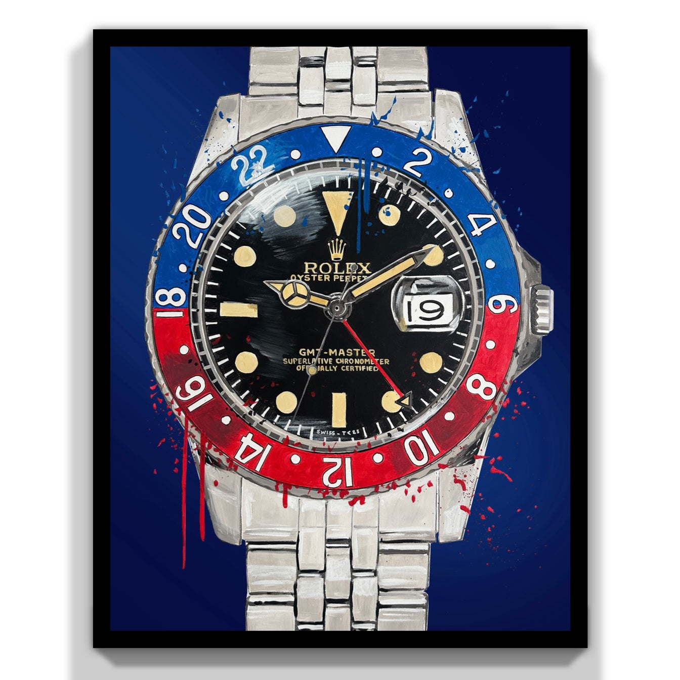 Vintage Pepsi 1966 Gilt Dial Special Edition