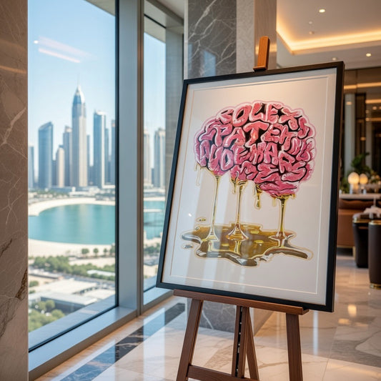 Watches On The Mind Print